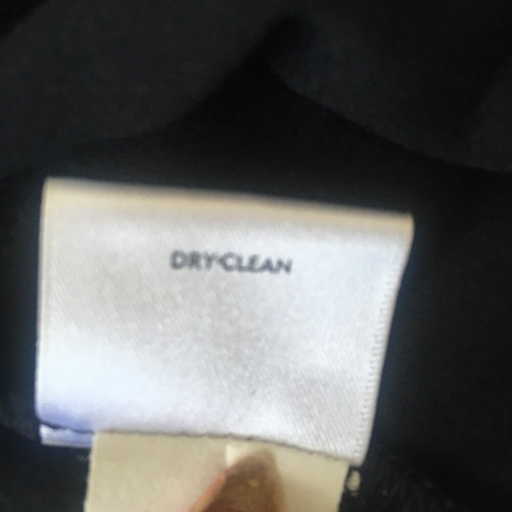 Classic Eileen Fisher Minimalist Black Full Zip Lightweight Tunic Jacket S - Picture 5 of 7